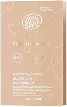 FaceBoom Skin Harmony Regenerująca Maseczka Do Twarzy Cera Wrażliwa 2x5g